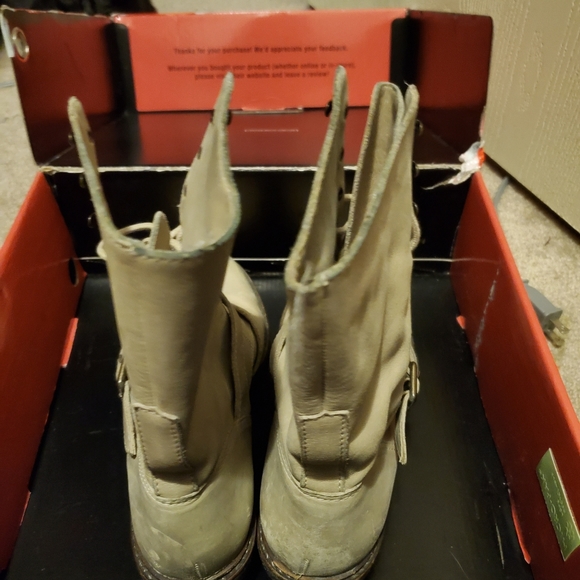 Trouva combat boot. Genuine leather. - Picture 4 of 4